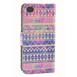 Iphone 4 Case Iphone 4s Cover - Colourful Aztec..