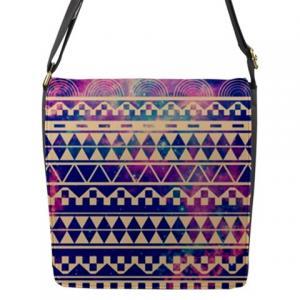Colourful Aztec Tribal Fashion Messenger Bag