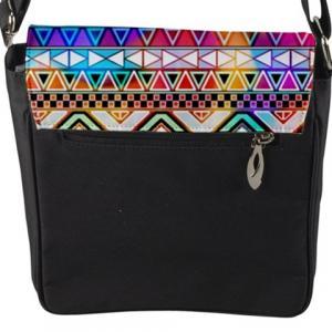 Colourful Aztec Tribal Fashion Messenger Bag #2